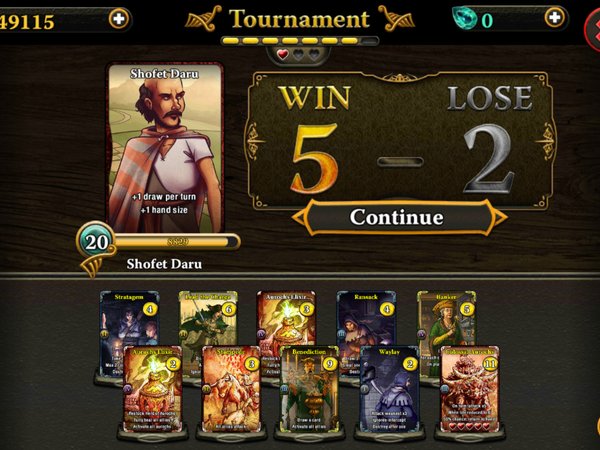 War of Omens: a draft tournament result, five wins and two losses