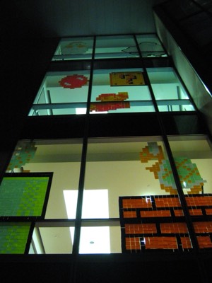 Ground view of the installation
