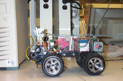 The completed M.A.A.R. rover