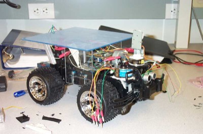 M.A.A.R. rover with its top plate fitted